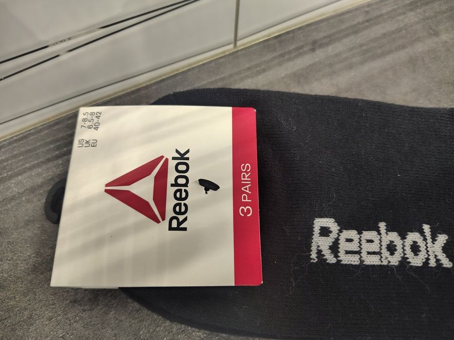 Reebok Skarpety stopki 3 pack 40-42