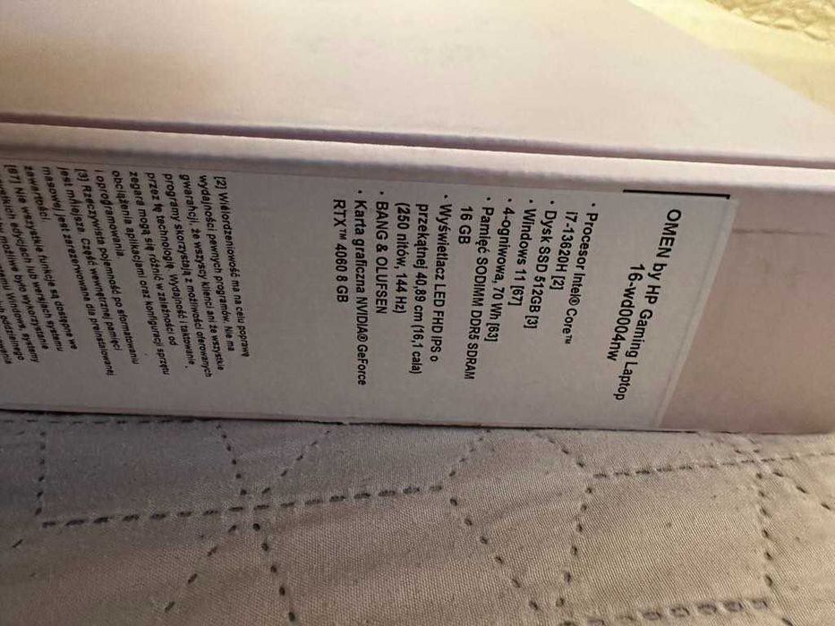 HP Omen 16 i7-13620H 16GB 512 Win11 RTX4060 Win11