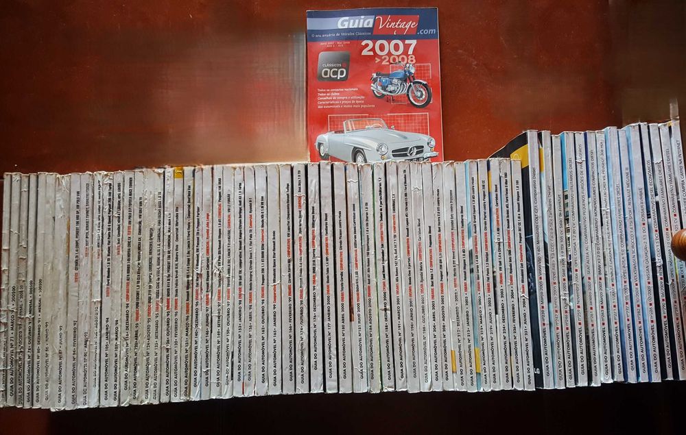 Revistas Auto: Guia do Automóvel, Auto Foco, Auto Motor, Auto Hoje