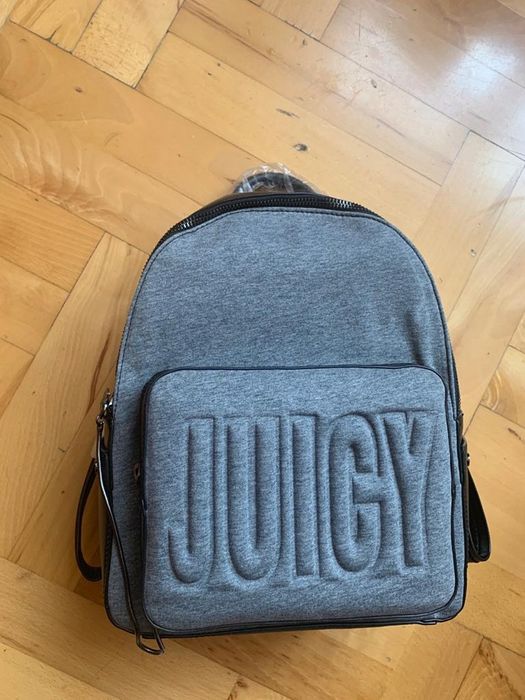 JUICY COUTURE - Plecak Aspen szary czarny