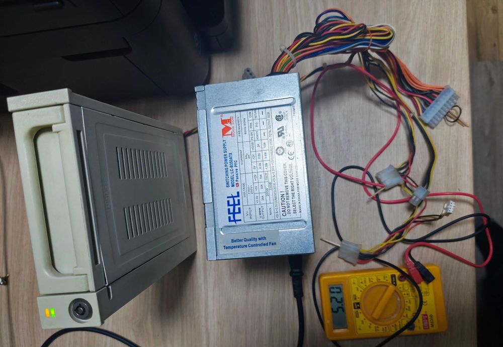 Zasilacz Modecom FEEL 350W LC-B350ATX | Linia -5V ISA | ATX | Retro