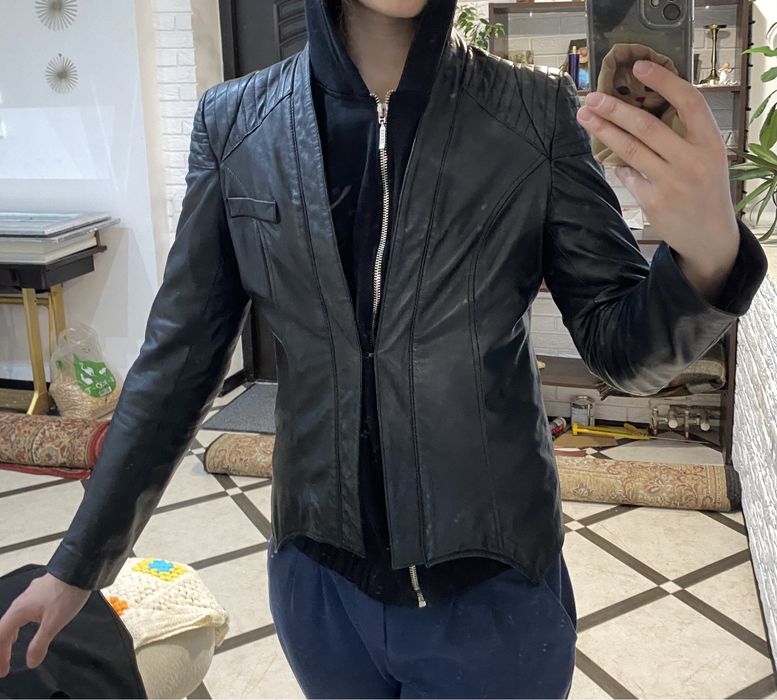 Шкіряний піджак