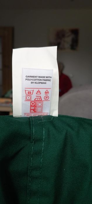 Zielone ogrodniczki Klopman,r L