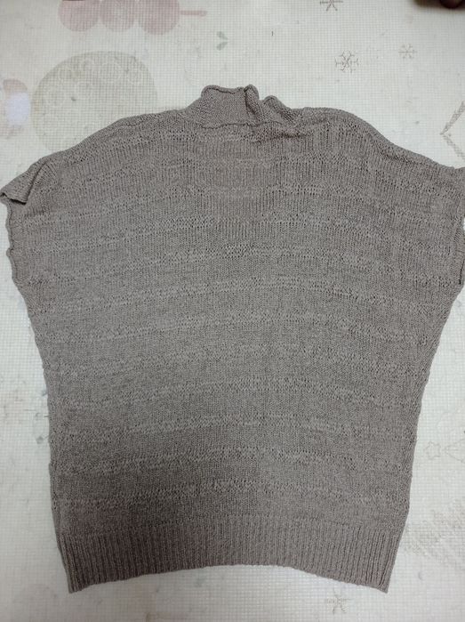 Elegancki sweter/bezrękawnik - XL