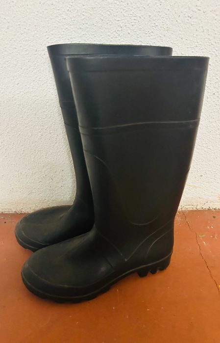Botas galochas para chuva