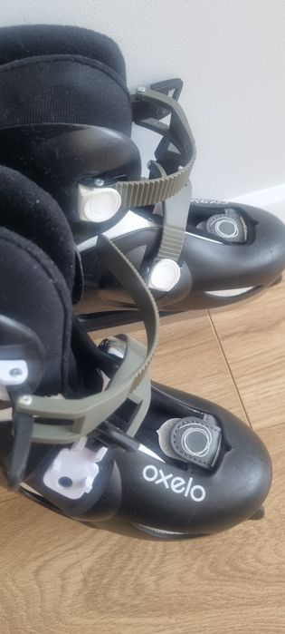 Łyżwy Oxelo (Decathlon) regulowane 34 do 36