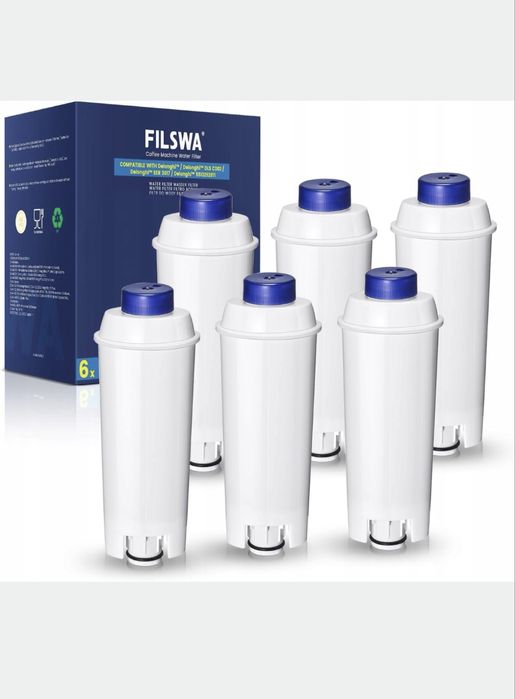 6x filtr do EKSPRESU DELONGHI dlsc002