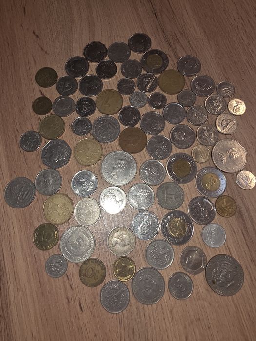 Notas e moedas de coleção