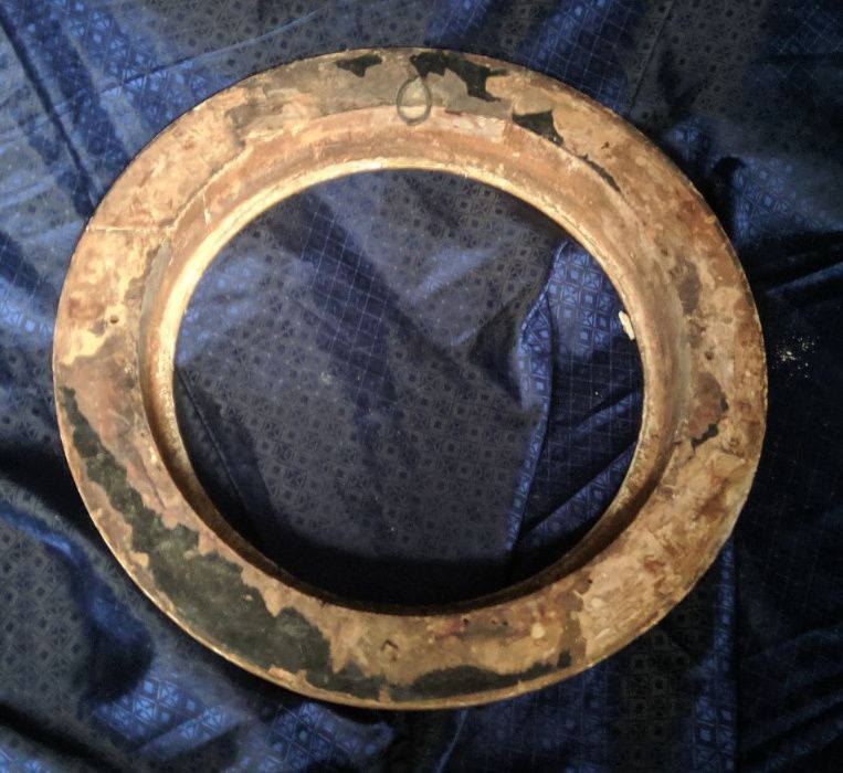 Moldura Redonda Madeira