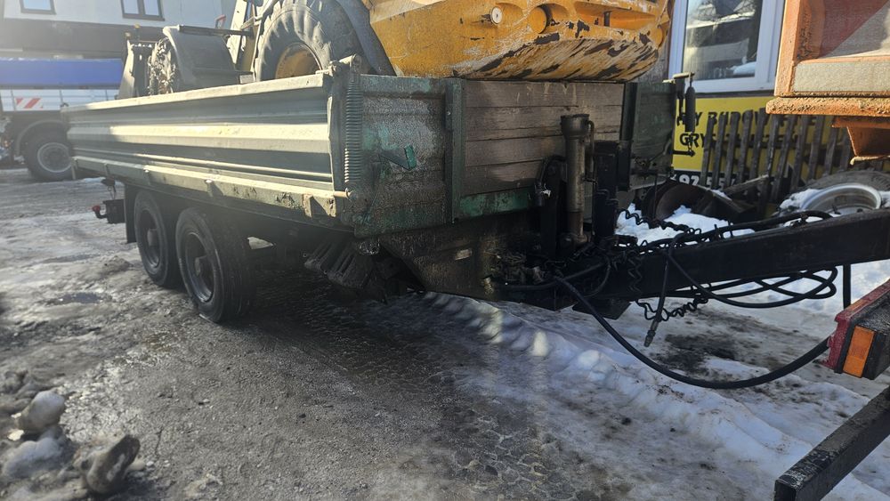 Obermaier przyczepa tandem kiper 3 strony