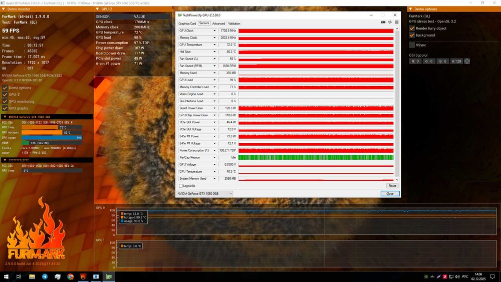 Gigabyte GTX 1060 Windforce 3GB | МАГАЗИН | Гарантія 90 днів