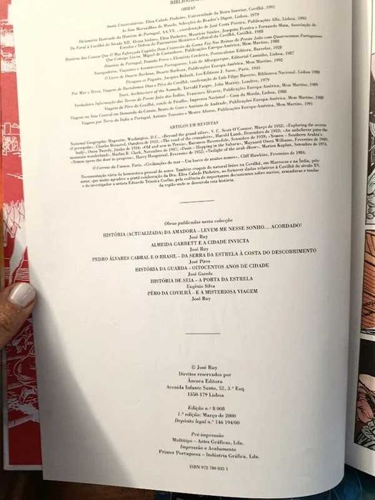 Pêro da Covilhã e a misteriosa viagem, José Ruy, 1ª edição