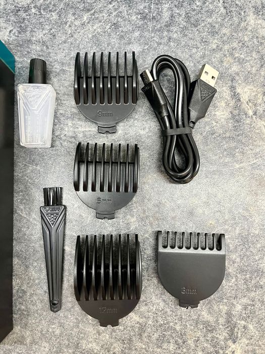 Машинка для стрижки. Тример. Триммер. Vgr Акб. З дисплеєм