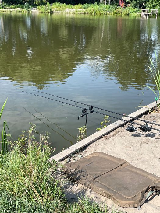 Shimano speedmaster 14000 xtd + wędki sonic 12 ft 3.25 lb 2x