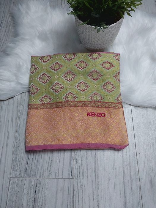 Szal szalik ładny kolorowy Kenzo