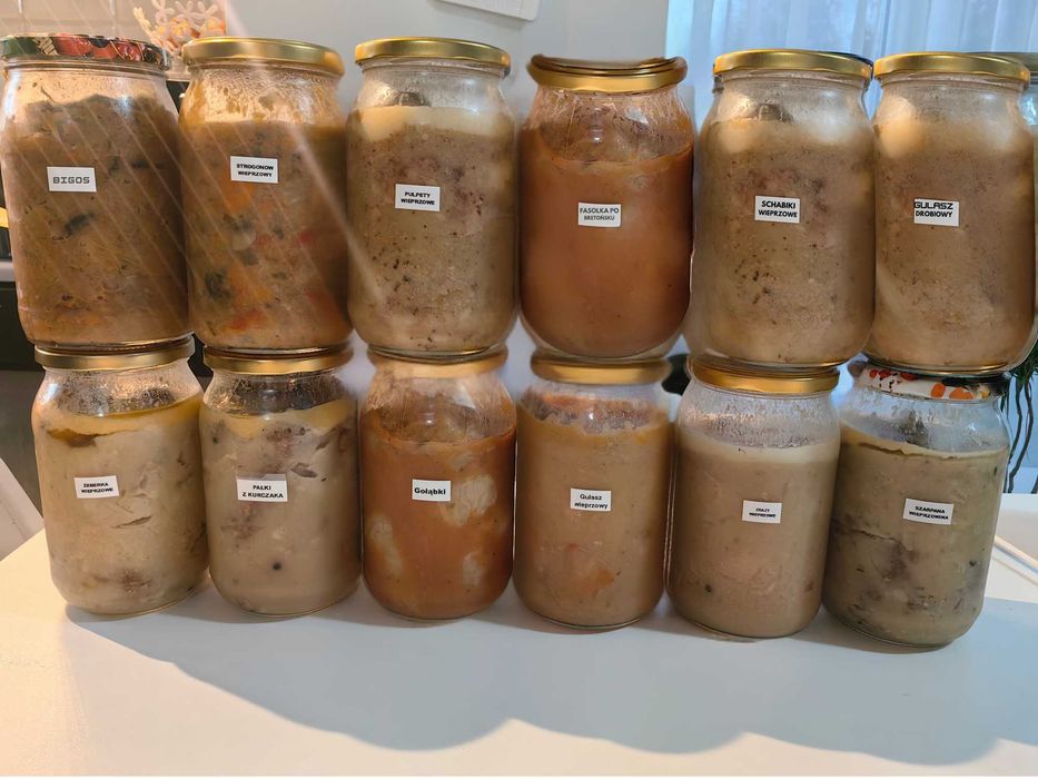 Obiady domowe (weki zestaw 14 szt) z wysyłką termo