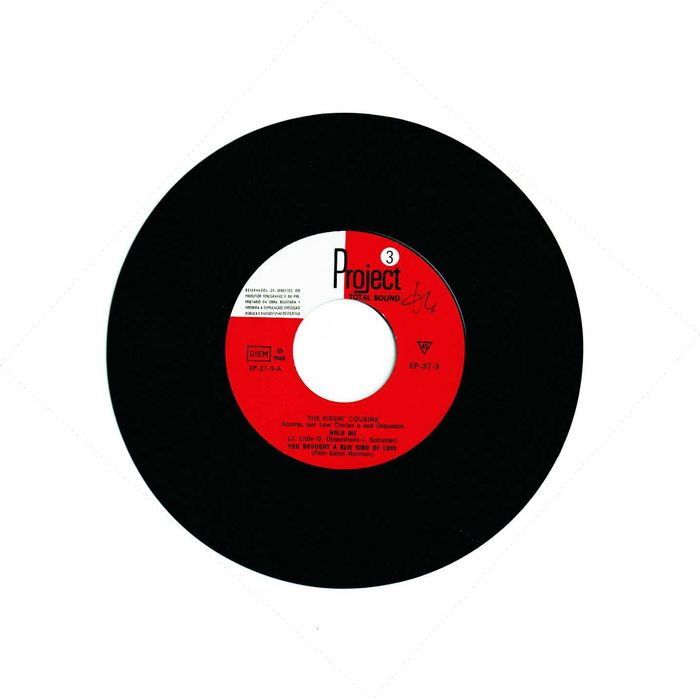 The Kissin' Cousins ‎– Hold Me +3 45 Rpm 7"