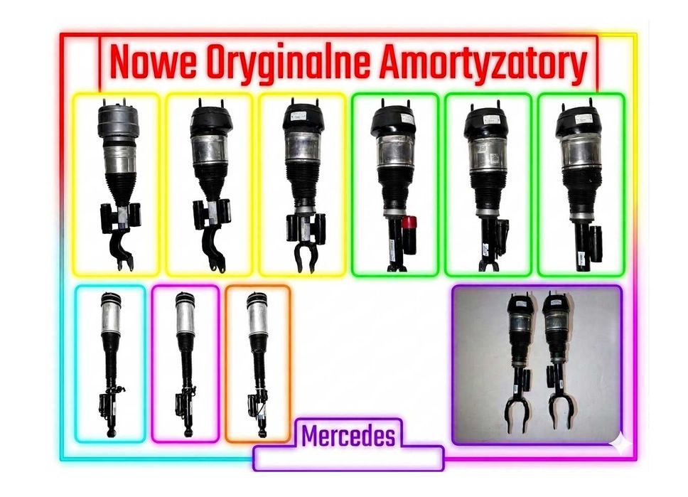 Mercedes w220 S 4matic airmatic amortyzator kolumna  przód NOWY OEM