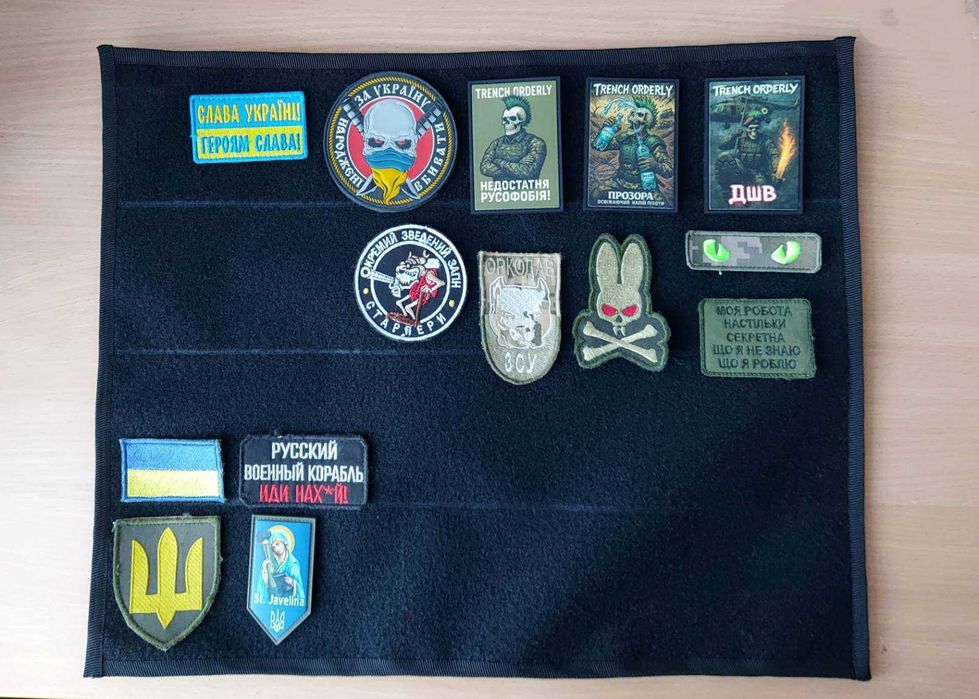 Велкро панель, патч борд ,патч панель для шевронів та патчів