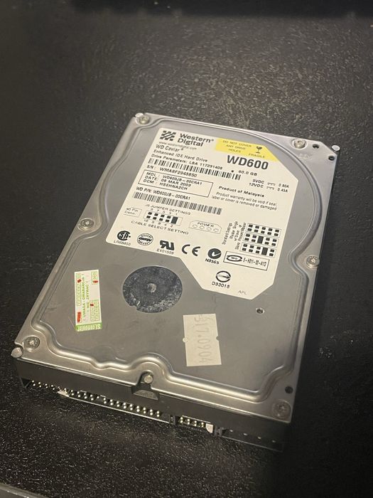 Dysk HDD WD600 60gb