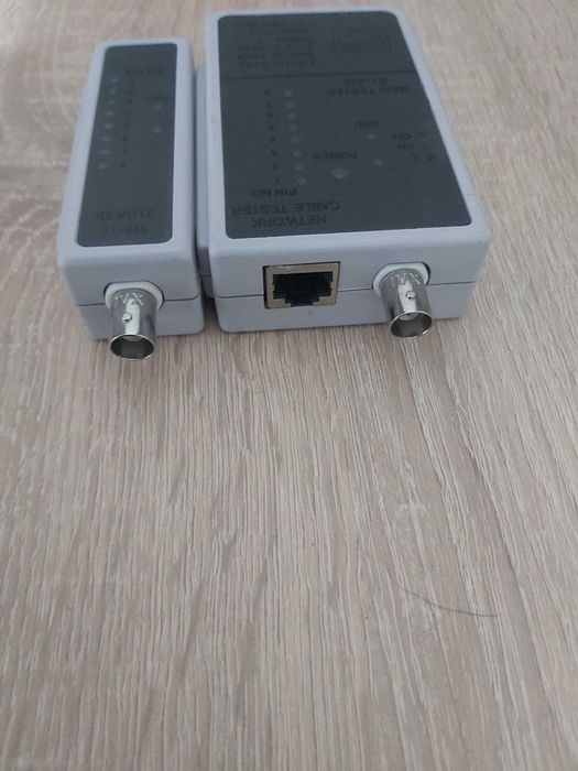 Testador Cabos de Rede ST-248 (RJ45 + BNC)