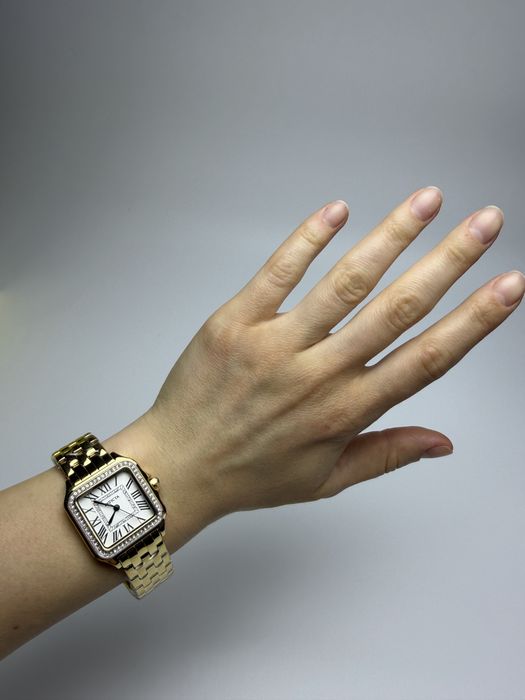 Invicta 48995, жіночий годинник з золотистим браслетом, інвікта квадратні