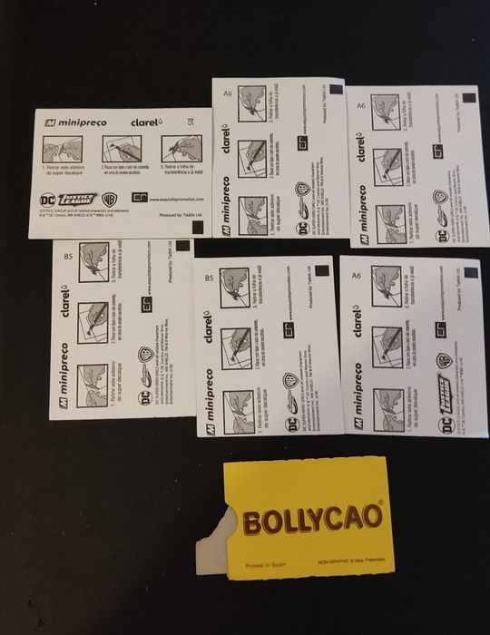 Cromos liga da justiça e Bollycao