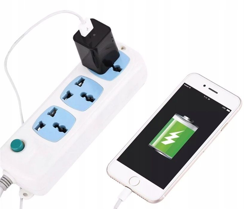 Kamera w zasilaczu ŁADOWARKA USB UKRYTA szpiegowska zasilacz MC45D