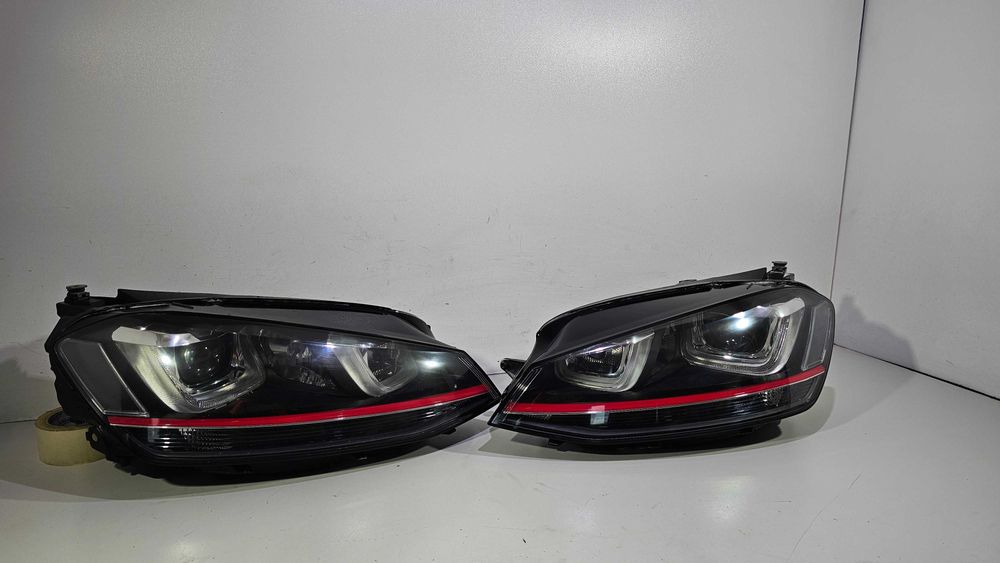 Vw Golf 7 VII GTI Xenon Led Lampy Przednie Przód Europa EU