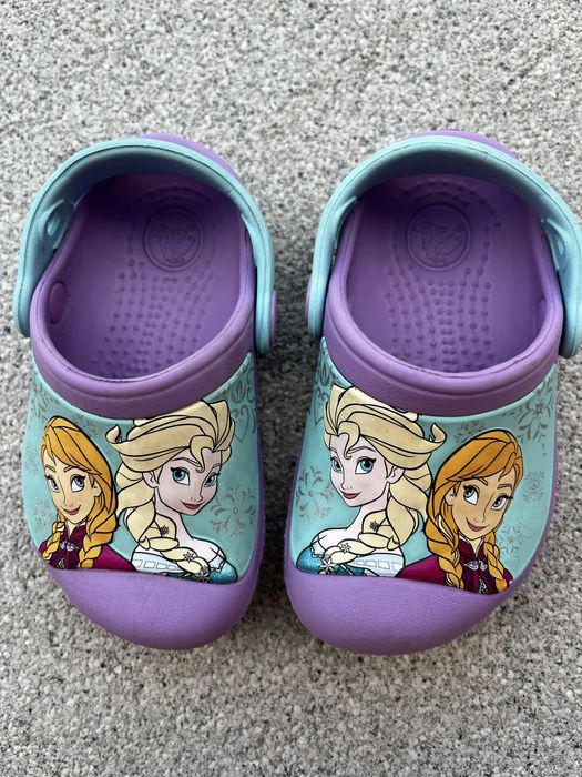Crocs rozmiar 4c5 EU 20 Disney Frozen Anna Elsa