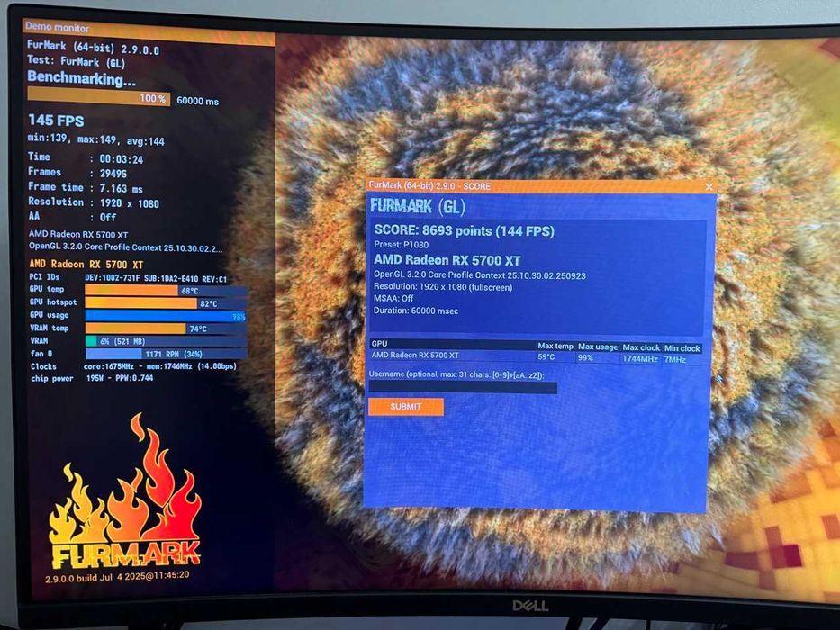 Відеокарта PowerColor RX 5700 XT Red Devil 8GB (відмінний стан)