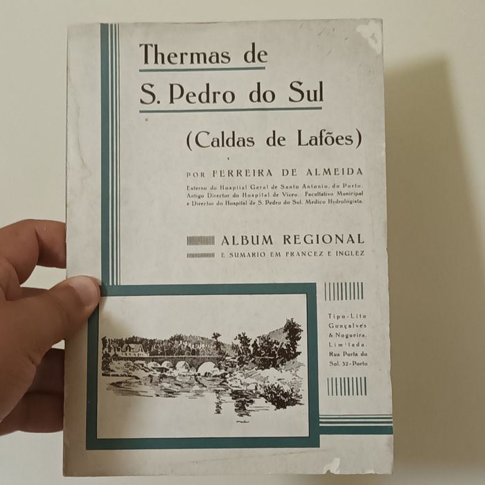 Thermas de São Pedro do Sul de 1930 do mesmo autor de Thermas da Rainh