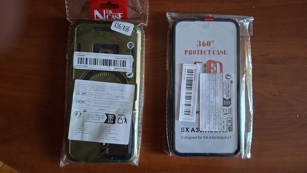 2 sztuki  - Nowe Etui do Samsung A36/56