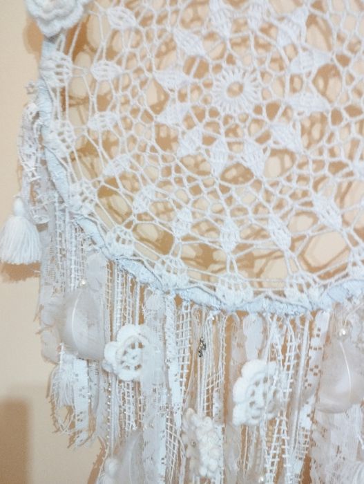 Duży łapacz snów ręcznie robiony