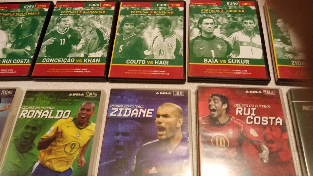 DVD´S de futebol para colecionadores