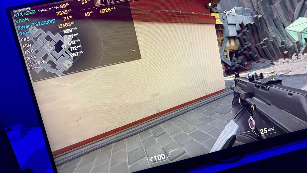 PC Gamer – RTX 4060, Ryzen 7 5700X3D, 32GB RAM, SSD 500GB