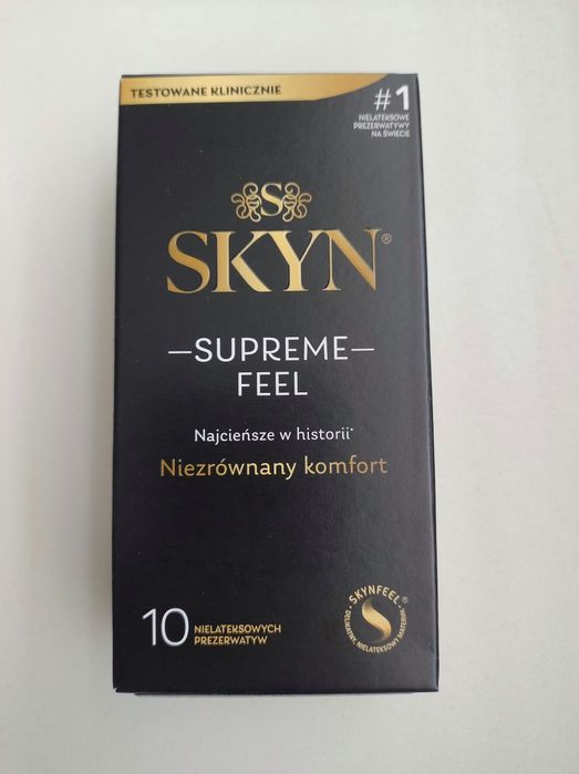 SKYN Supreme Feel prezerwatywy nielateksowe 10 szt