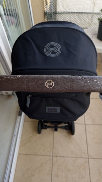 Cybex coya  chrome dark brown sepia black