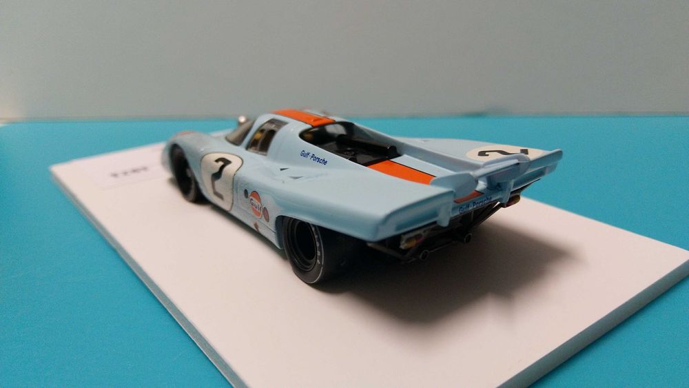 Porsche 917K "Gulf" #2 - 12h Sebring 1971 - Miniatura IXO/Altaya à escala 1/43