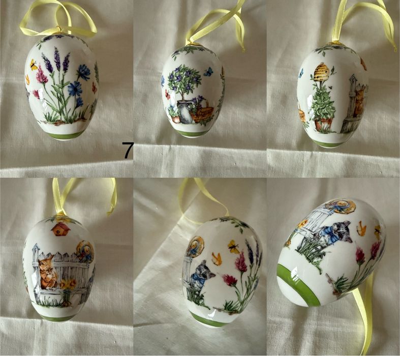 Колекційне пасхальне порцелянове яйце MIDI Hutschenreuther