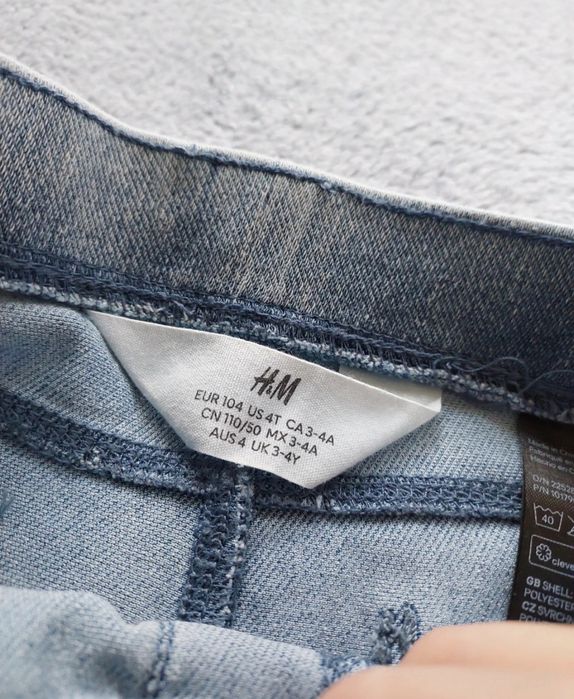 Spodnie dzwony h&m 104