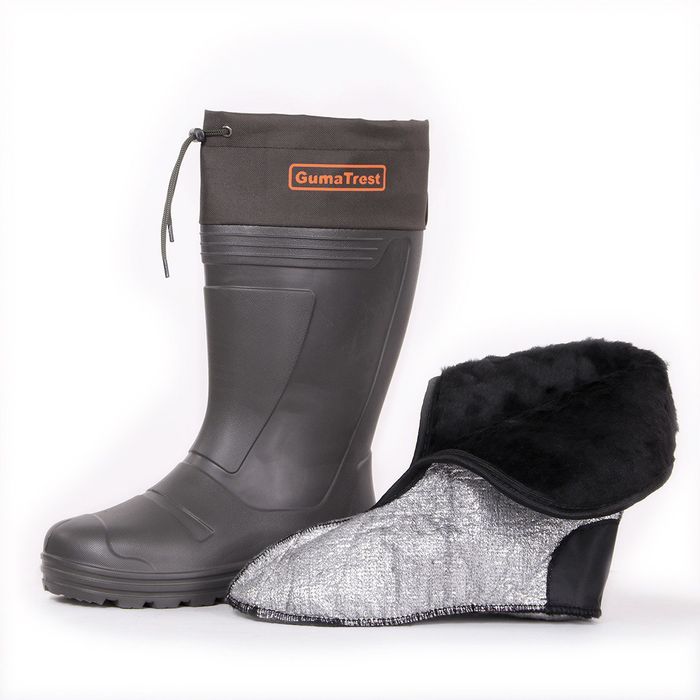 Чоботи теплі  рибацькі з піни  ЕВА високі чоловічі до -50° Guma Trest