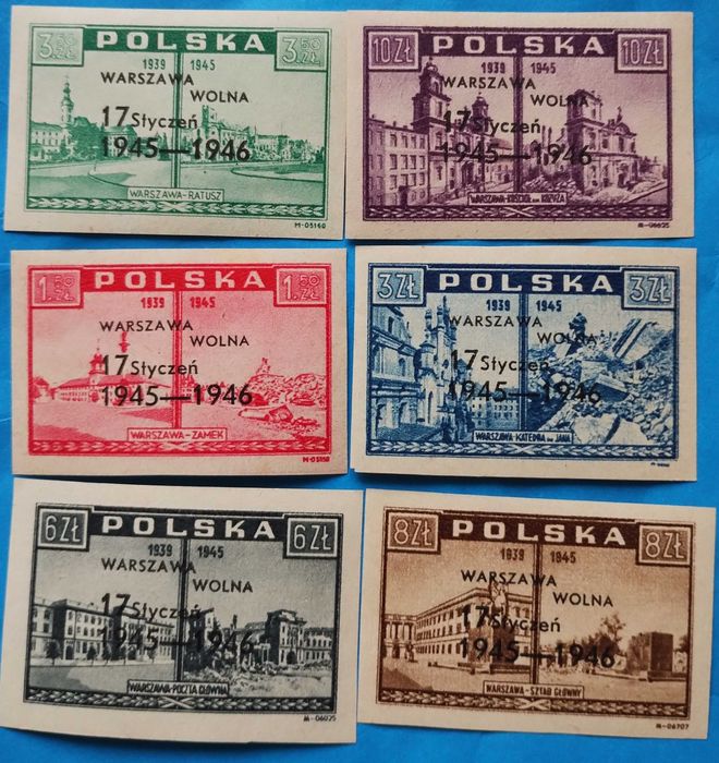 Znaczki pocztowe - Polska **