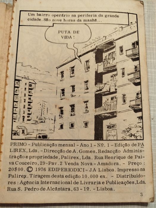 Primo S1 - PT0001 - Porca de Vida