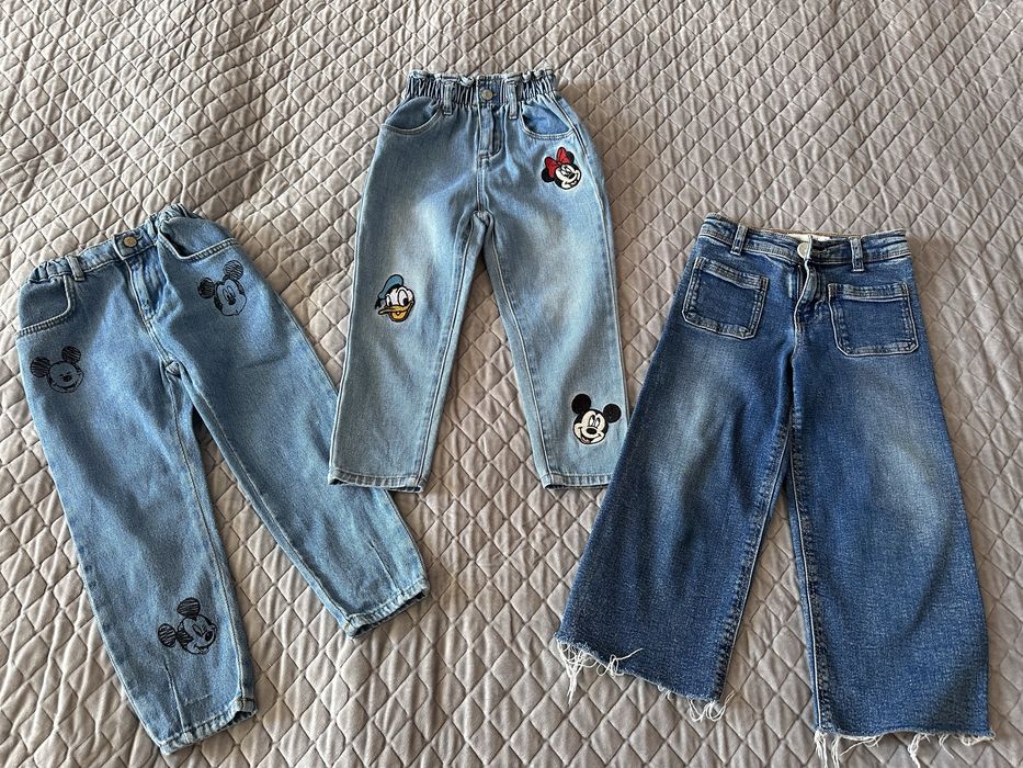 Джинсы zara 4-5 лет