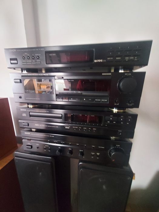 Denon wzmacniacz PMA480R tuner deck cd lata 90