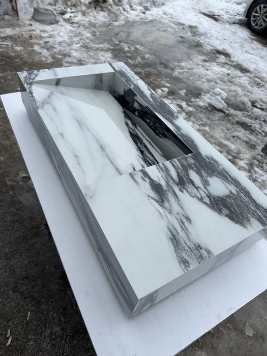 Виготовлення умивальників (раковин) з керамограніту