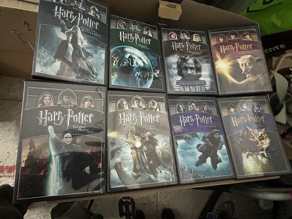 Vendo dvds Harry Potter