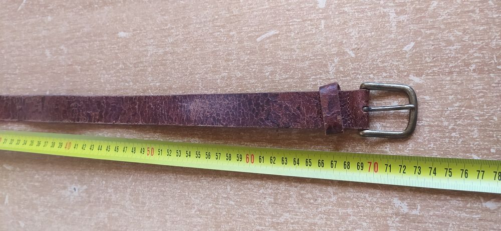 Дитячий пояс шкіряний 66, 72 см