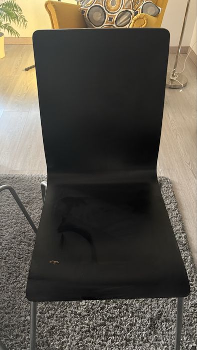 Cadeiras pretas ikea